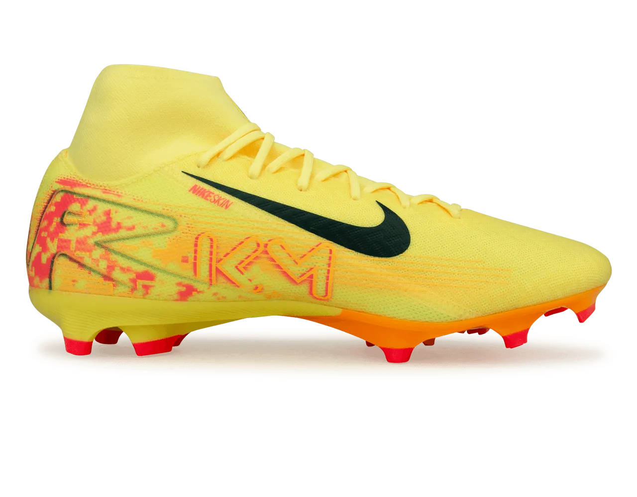 Nike Men's Zoom Mercurial Superfly 10 Academy KM FG/MG Laser Orange/ArmoryNavy